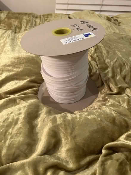 Photo of free 100 yds white zipper (Highland Park/Eagle Rock) #1