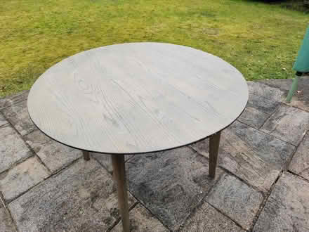 Photo of free Round Kitchen table (Wood Lanes SK10) #3