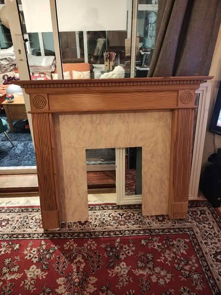 Photo of free Fireplace surround/mantle (BN21) #1