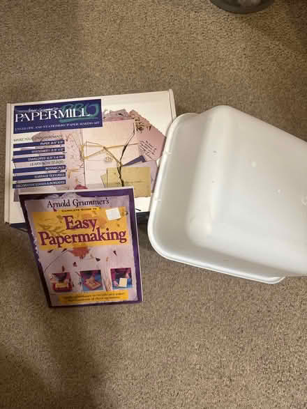 Photo of free Paper making kit (West Brighton) #1