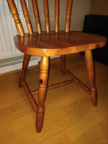 Photo of free Dining table pine (Offerton) #4