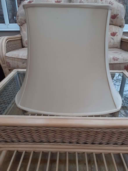 Photo of free Silk lampshade for standard lamp (Dean Row SK9) #1