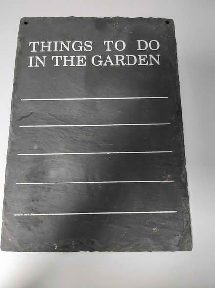 Photo of free Slate garden reminder (Woolton L25) #1
