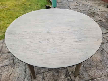 Photo of free Round Kitchen table (Wood Lanes SK10) #2