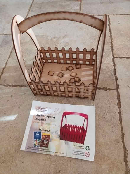 Photo of free Picket fence basket (Horwich End SK23) #1