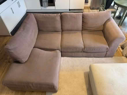Photo of free Waffle weave corner couch sofa (Stoke Newington) #3