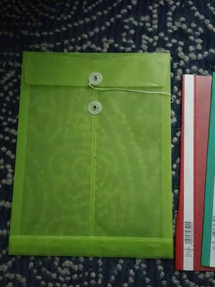 Photo of free Plastic folders and envelope (Barming Heath ME16) #2