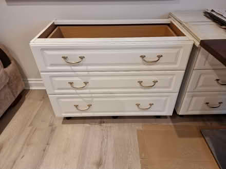 Photo of free 2 white chest of drawers, no top (NW2) #1