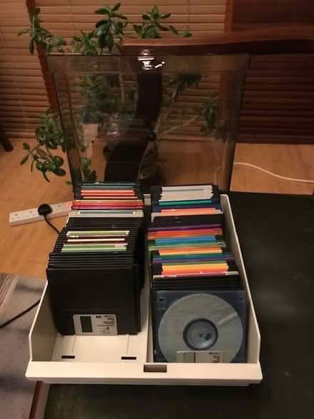 Photo of free 3.5 inch floppy discs (Woodley RG5) #1