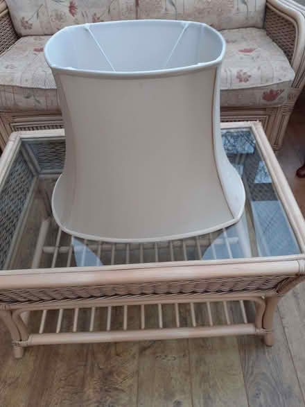 Photo of free Silk lampshade for standard lamp (Dean Row SK9) #1