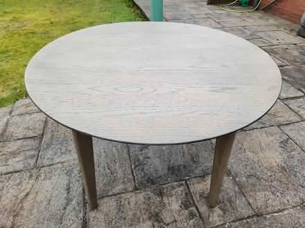Photo of free Round Kitchen table (Wood Lanes SK10) #1
