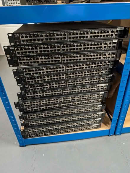 Photo of free 13 x Cisco 48port 10/100 switches (EC1A) #1