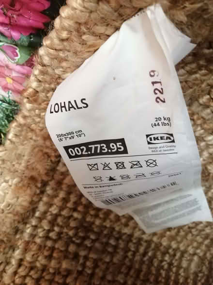 Photo of free Large old ikea rug (Innox Hill BA11) #2