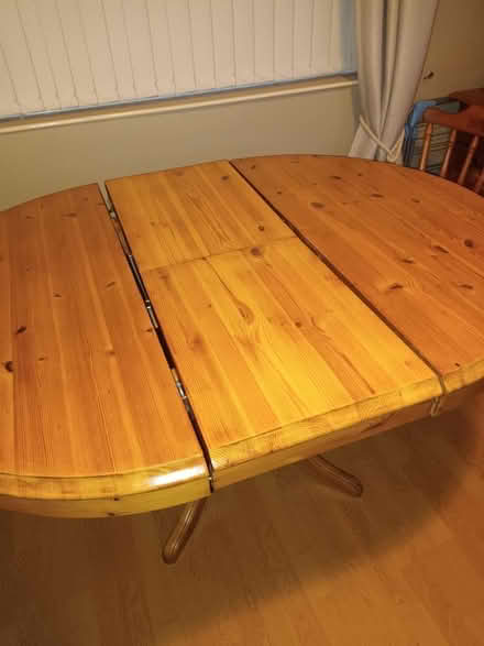 Photo of free Dining table pine (Offerton) #3