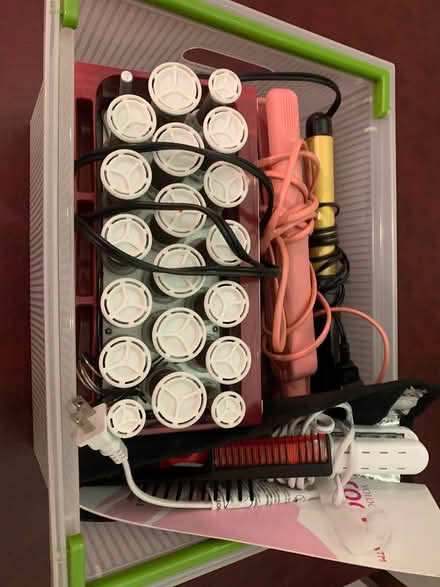 Photo of free Tub of hair tools (Silver Spring, MD Four Corners) #1