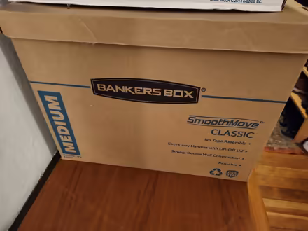 Photo of free 3 cardboard boxes with lids (Midtown/Boulevard Park) #2