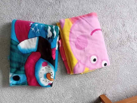 Photo of free 2 x fleece blankets (Corsham SN13) #1