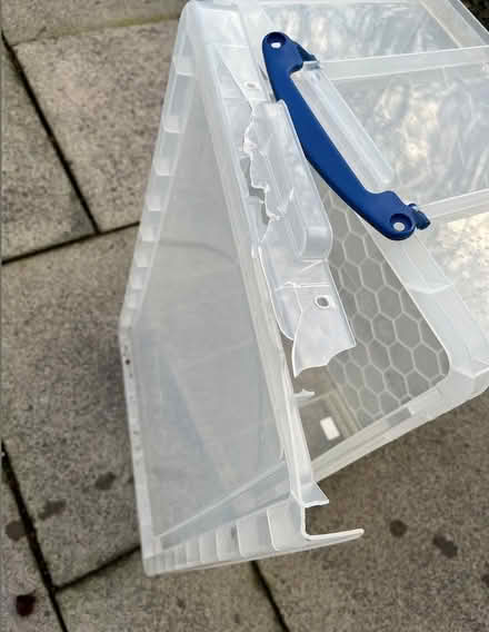 Photo of free Large plastic box (Southhouse EH17) #2
