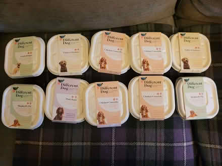 Photo of free 10 Different Dog food tubs.. varying flavours (Beeston LS11) #1