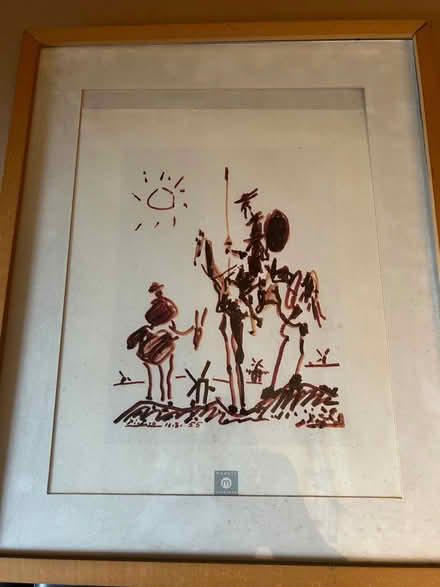 Photo of free Don Quixote framed picture (Wallasey CH45) #1