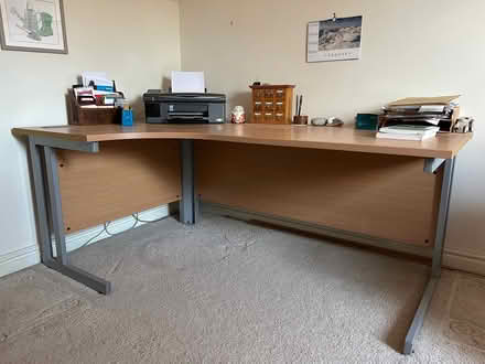 Photo of free Large office desk (Langwathby CA10) #2