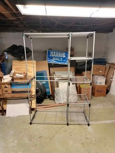 Photo of free Portable shelving unit (Mt Rainier MD) #1