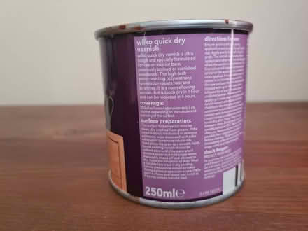 Photo of free Mahogany varnish (Skerton LA1) #2