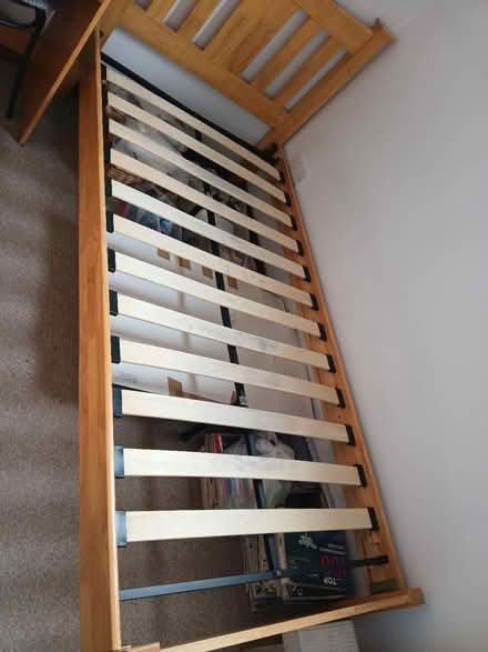 Photo of free Single bed frame (Stirling) #3