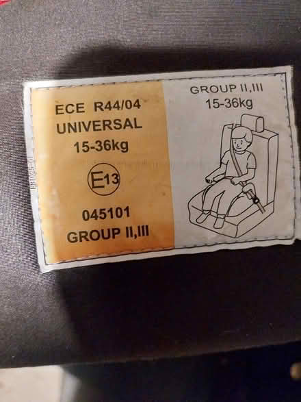 Photo of free Halfords booster seat (Leytonstone, E11) #1