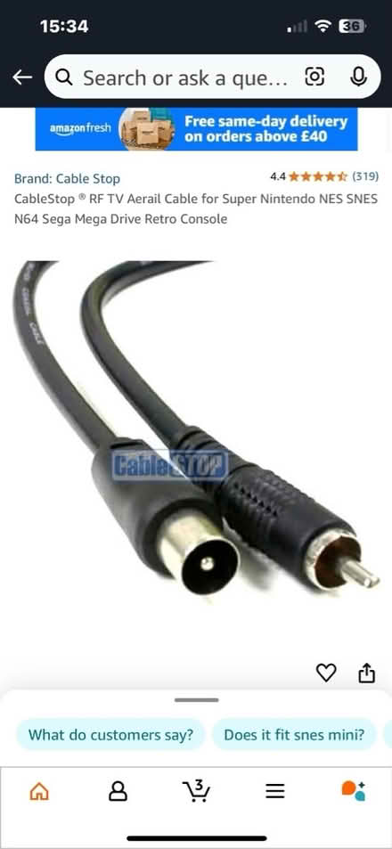 Photo of Rf cable (Letchworth) #1