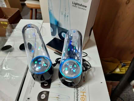 Photo of free Lightshow water speakers (Stagholt Farm GL10) #1