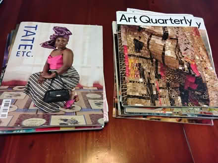 Photo of free Art Magazines (Stratford E15 4) #1