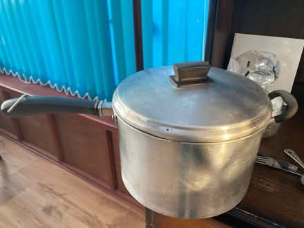 Photo of free Large metal saucepan and lid (Rochester ME1) #1