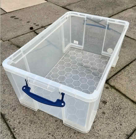 Photo of free Large plastic box (Southhouse EH17) #1