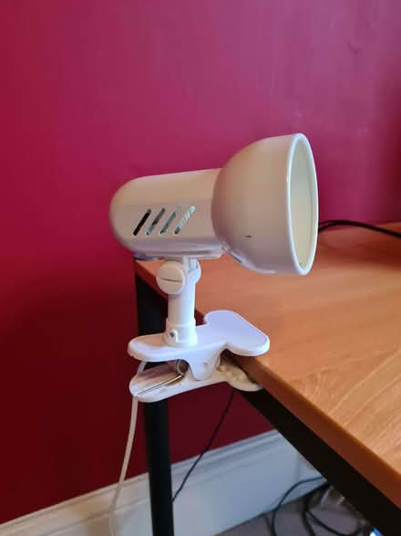 Photo of free Clip on desk lamp (Newington EH9) #1