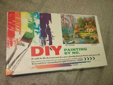 Photo of free Paint by numbers canvas (Canvey Island, SS8) #1