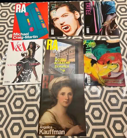 Photo of free V&A, Royal Academy, Tate member magazines (Raynes Park SW20) #1