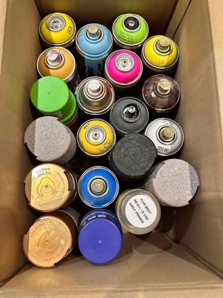 Photo of free Spray paints (Lympstone EX8) #1