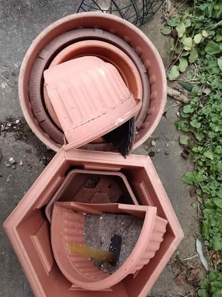 Photo of free Selection of large plant pots (Bramley, Leeds LS13) #1