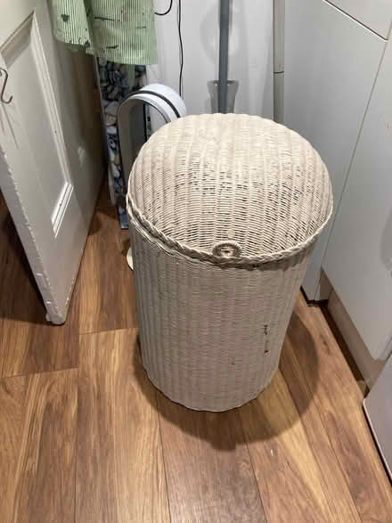 Photo of free Wicker laundry basket (Penrith CA11) #1