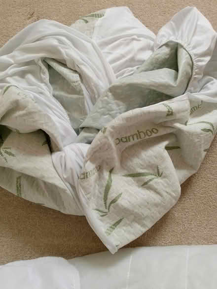 Photo of free Two single mattress protectors (Butts hill area BA11) #2
