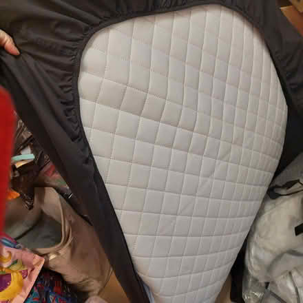 Photo of free Cot/cotbed sized mattress (Walton Hall Gardens WA4) #1