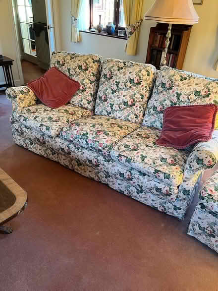Photo of free 4 seater sofa (1 mile from Newton Poppleford) #1