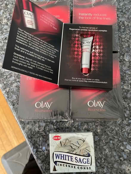 Photo of free White Sage Incense + Olay samples (Weymouth Landing) #1
