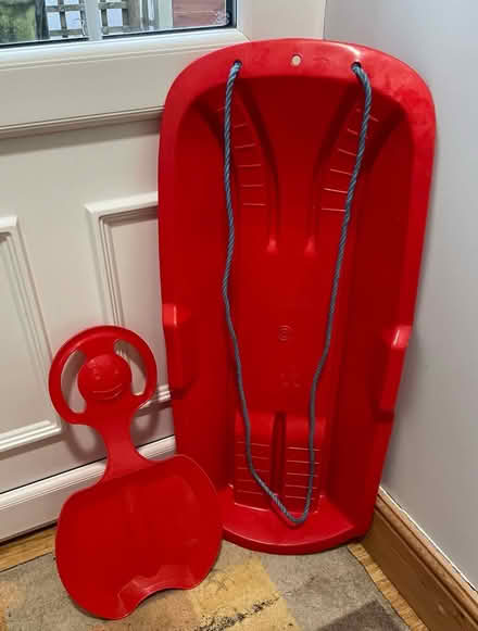 Photo of free Two Toboggan Toys (Skipton) #1