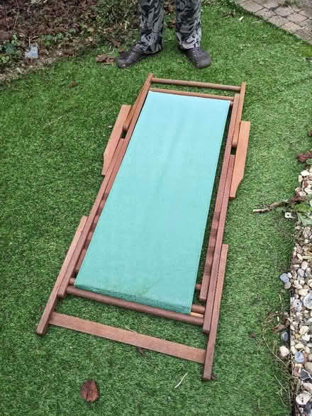 Photo of free Collapsible deck chair (Springfield CM1) #2