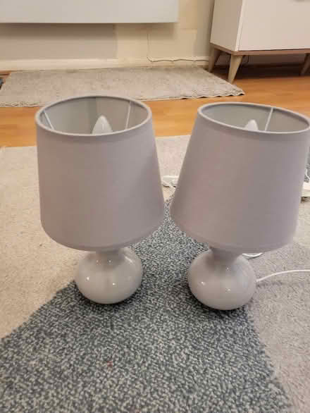 Photo of free Table Lamps (Grays) #1