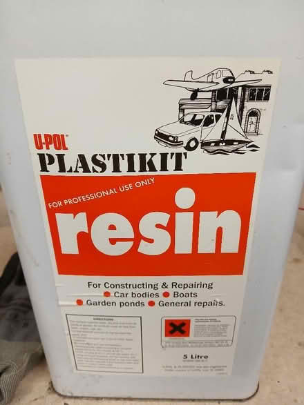 Photo of free Fibreglass resin (Spondon DE21) #1