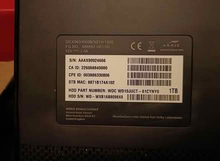 Photo of free Virgin Media TiVo box 1Tb (Shirley CR0) #3