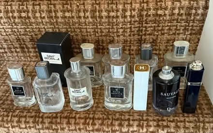 Photo of free empty after shave/perfume bottles (Croydon. CR2 9) #1
